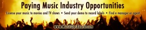 Musicpage.com’s Music Ops Board