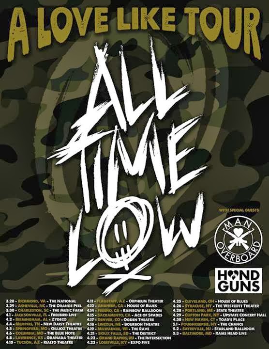 All Time Low Announces New Tour!