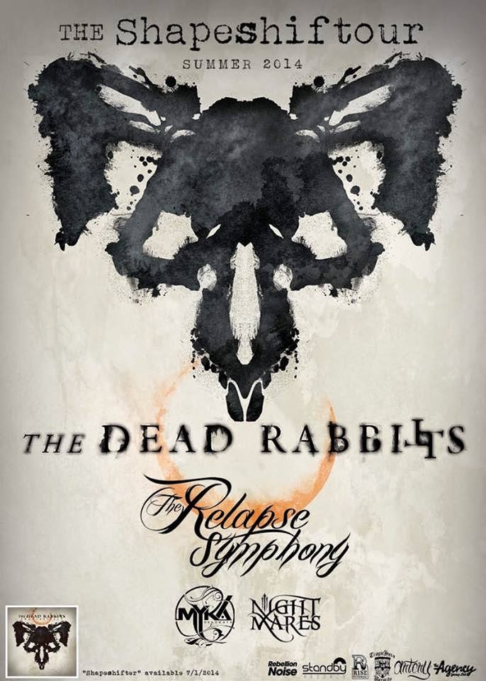 The Dead Rabbitts Announces ShapeshifTour!