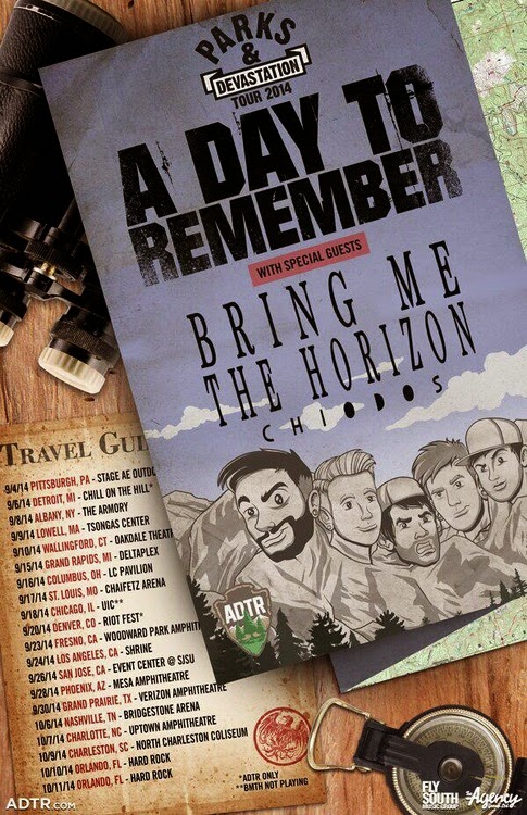A Day To Remember Announce New Tour