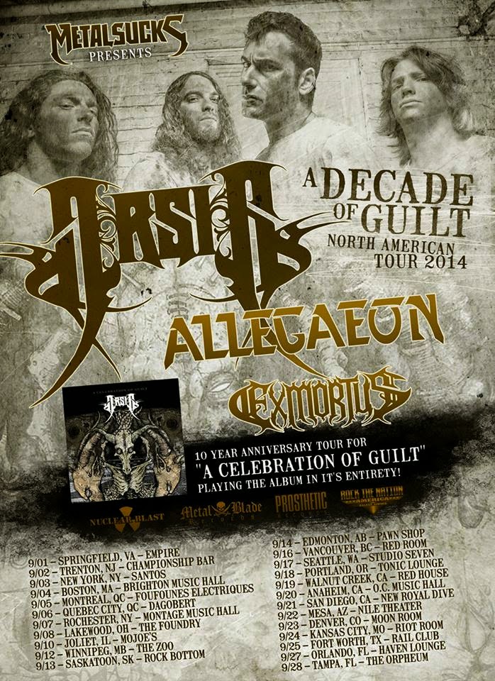 Arsis Announces 10th Anniversary Tour
