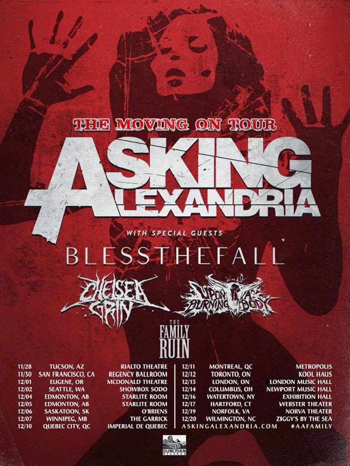 Asking Alexandria’s Announces "The Moving On Tour"