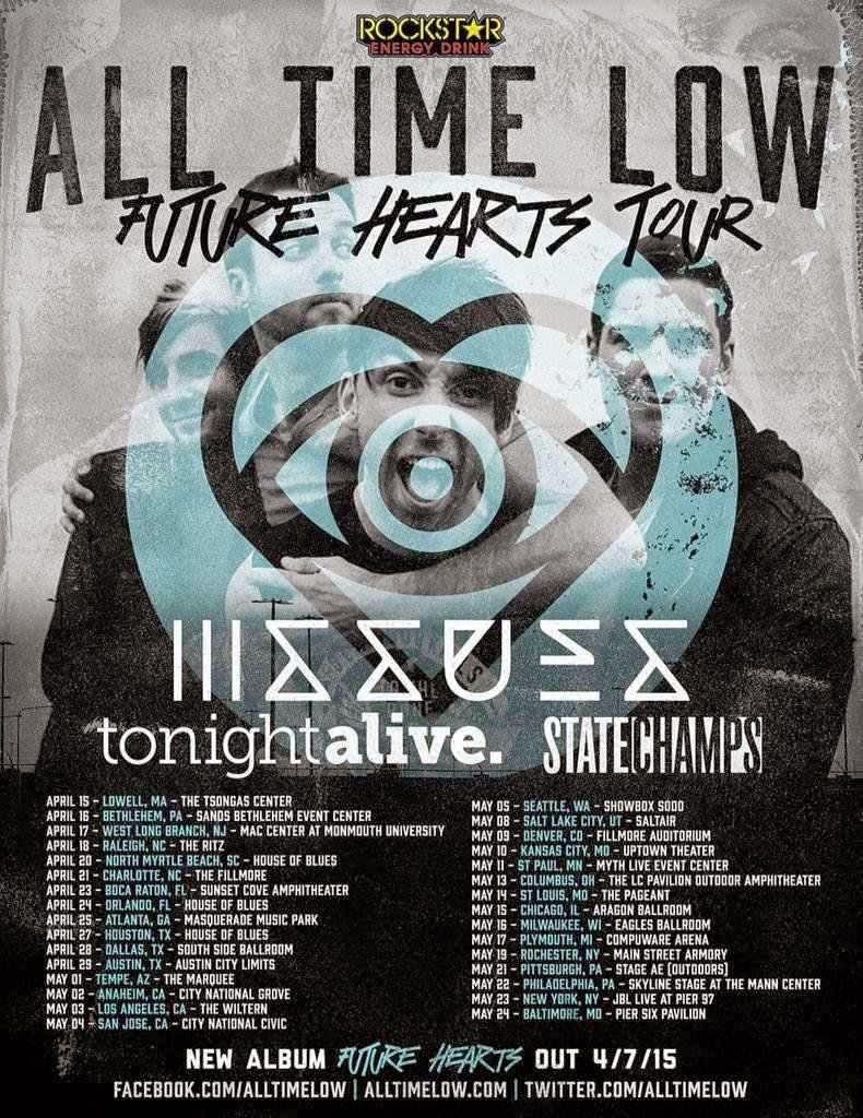 All Time Low Announces New Tour