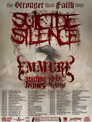 Suicide Silence Announces the Stronger than Faith Tour