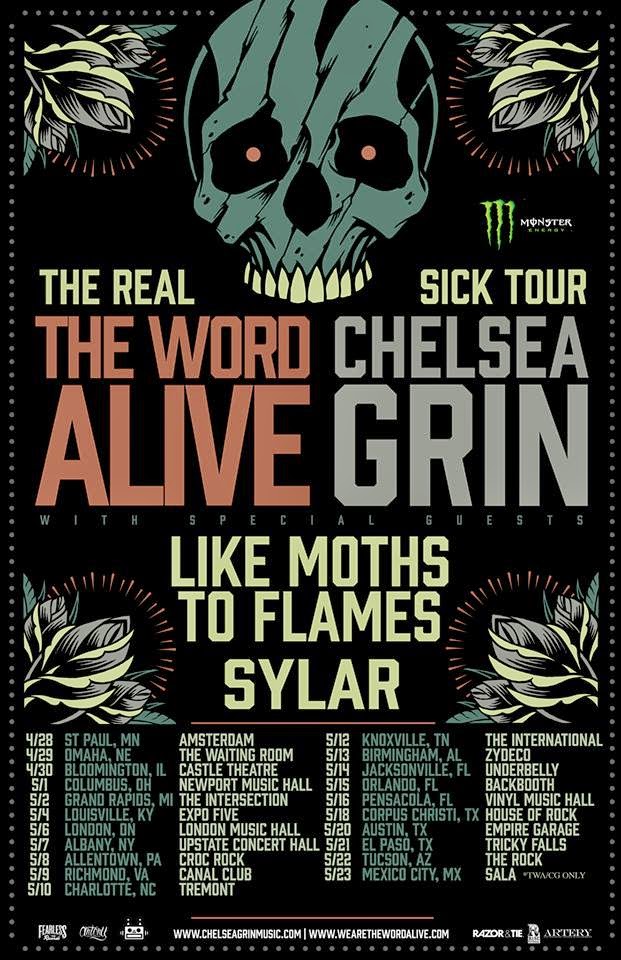 The Word Alive Goes on The Real Sick Tour
