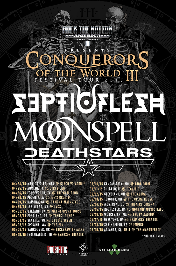 MOONSPELL Announce New Tour!