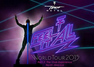 Tokio Hotel Announces the Feel It All Tour Part 2