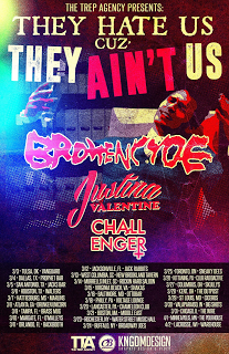 BrokeNCYDE Announce "They Hate Us Cuz They Ain’t Us" Tour