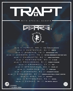 GEARS To Accompany TRAPT on Summer 2016 Tour