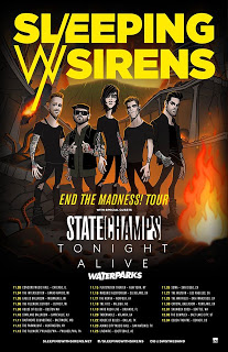 Sleeping With Sirens Announces the "End the Madness Tour"