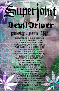 DevilDriver Teams Up With Superjoint For "The Broken Bones Tour"