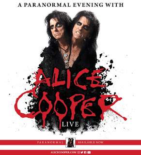 ALICE COOPER ANNOUNCES"A PARANORMAL EVENING WITH ALICE COOPER" TOUR