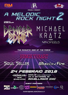 A MELODIC ROCK NIGHT 2 REVEALS INFO AND DETAILS