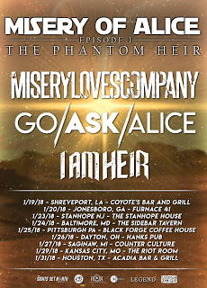 Misery Loves Company Announces "Misery Of Alice Episode 1 The Phantom Heir" Tour