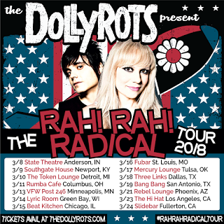 THE DOLLYROTS TO HIT THE ROAD ON THE “RAH! RAH! RADICAL TOUR”