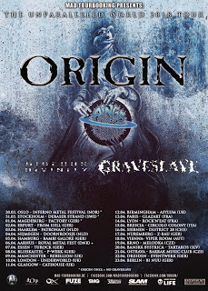 Origin Announces "The Unparalleled World Tour 2018"