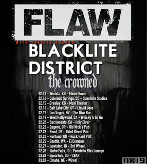 Blacklite District Announces Tour With Flaw