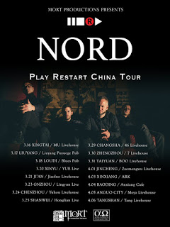 NORD Announce Headlining "Play Restart China Tour"