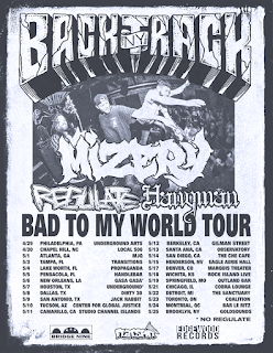 BACKTRACK ANNOUNCE "BAD TO MY WORLD" NORTH AMERICAN TOUR