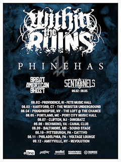 WITHIN THE RUINS ANNOUNCE SUMMER TOUR DATES