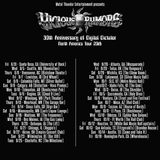 Vicious Rumors Announce "Digital Dictator – 30th Anniversary US Tour"
