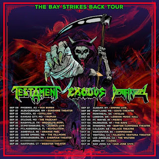 Testament, Exodus, and Death Angel Bring Back the Bay Area Strikes Tour to Los Angeles