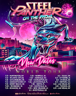 Steel Panther Announce Next US Leg of the "On The Prowl" Tour