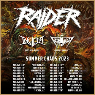 Melodic Death-Thrash Outfit RAIDER Announce North American Tour
