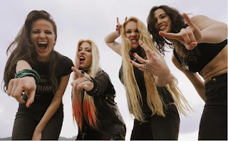 NERVOSA Smashes Official Music Video for Thundering New Single “Elements Of Sin”