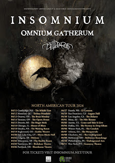 INSOMNIUM Announce North American Tour with OMNIUM GATHERUM and WILDERUN
