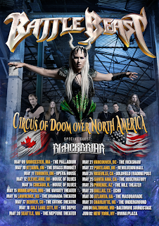 BATTLE BEAST ANNOUNCES FIRST EVER HEADLINING NORTH AMERICAN TOUR
