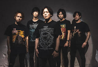 Japanese band ALPHOENIX (melodic death metal) released new song  "The Jester Bird", guest solo by Kouta of Thousand Eyes