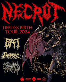 BAT | ANNOUNCE U.S. DATES WITH NECROT ON THE ‘LIFELESS BIRTH TOUR 2024’