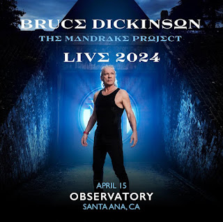 Bruce Dickinson Brings Solo Career to Orange County for Sold Out Show!